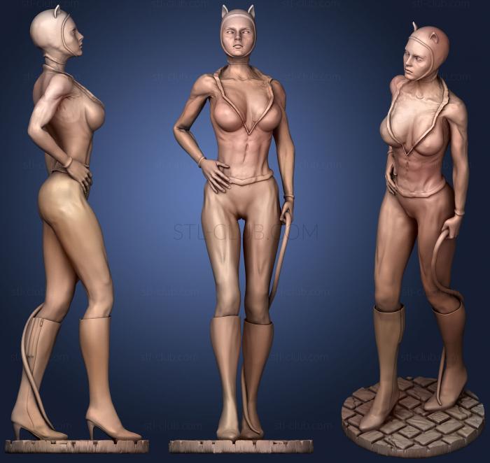 3D model Catwoman (STL)